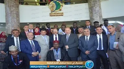 انطلاق الملتقى الأول للقيادات الشبابية الإفريقية بجامعة الفيوم (صور)