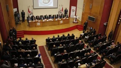 مؤتمر الهيئة الوطنية للانتخابات (صور)