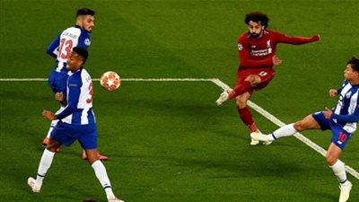 محمد صلاح أفضل لاعب في مباراة ليفربول وبورتو