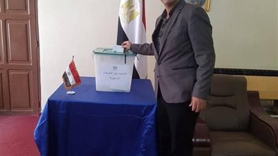 المصريون بتشاد يشاركون في الاستفتاء على التعديلات الدستورية