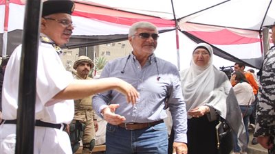 إكرامي الشحات يدلي بصوته في الاستفتاء على التعديلات الدستورية (صور)