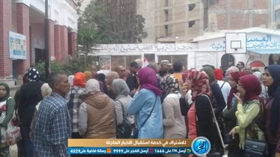 توافد كثيف من أهالي الإسماعيلية على لجان الاستفتاء (صور)