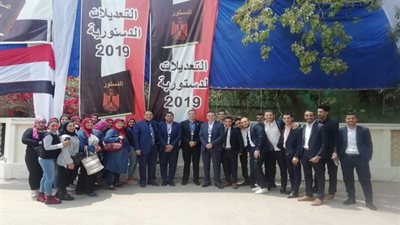 مستقبل وطن: الإقبال الكثيف على لجان الاستفتاء أخرس الإخوان والطابور الخامس 