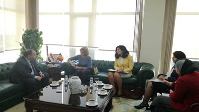 وزير المالية يلتقى سفيرة بلجيكا لبحث أوجه التعاون المشترك