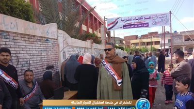 إقبال كثيف على المشاركة بالاستفتاء على التعديلات الدستورية في كفرالشيخ (صور)