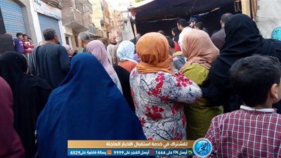 تزايد أعداد الناخبين أمام لجان التصويت على التعديلات الدستورية بقها (صور) 