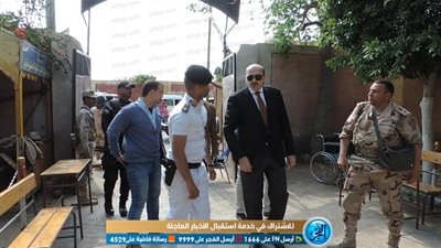 مدير أمن القليوبية يتفقد لجان الاستفتاء بطوخ وبنها (صور)