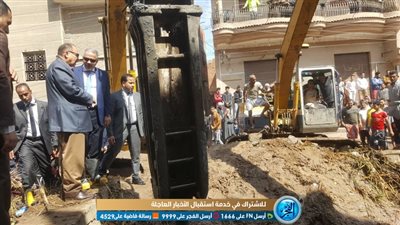 محافظ الفيوم: تعويض المضارين من مشكلة انسداد بحر دندود (صور)