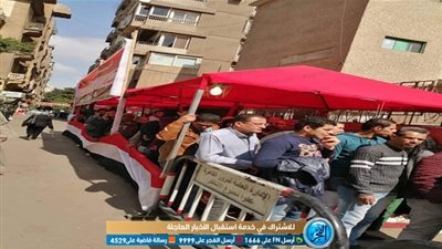 في اليوم الثاني للاستفتاء على الدستور.. احتشاد عشرات المواطنين أمام مقار اللجان 