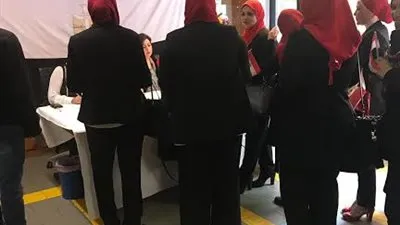 إقبال كثيف من الجالية المصرية بميلانو على استفتاء التعديلات الدستورية‎