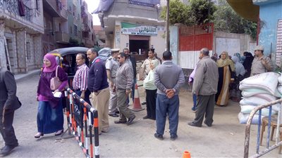 إقبال كثيف من مواطني الباجور بالمنوفية على اللجان في ثاني أيام الاستفتاء (صور)