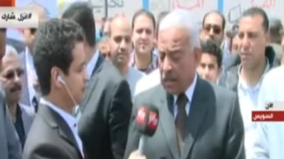 محافظ السويس: 