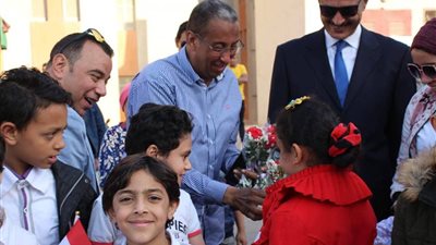 مسيرة لحزب مستقبل وطن بالأسمرات للحث على المشاركة في الاستفتاء