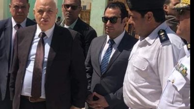 مدير أمن القاهرة وعصام فاروق يتفقدان لجان استفتاء التعديلات الدستورية بمصر القديمة