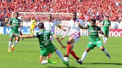 التعادل الإيجابي يحسم ديربي الرجاء والوداد المثير بالدوري المغربي 