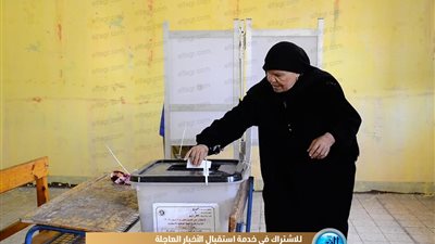 إقبال كثيف في آخر يوم للاستفتاء علي التعديلات الدستورية بالهرم