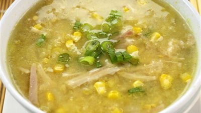الشوربة الصينية.. المقادير وطريقة التحضير