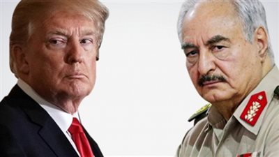ترامب يهاتف حفتر ويشيد بجهوده في مكافحة الإرهاب