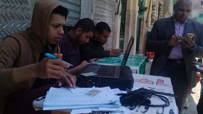 مجهود مكثف لأمانة شباب مستقبل وطن بالمنيا في ثالث أيام التصويت على التعديلات الدستورية
