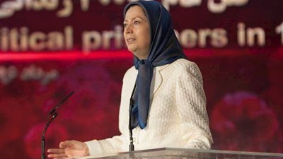 زعيمة المقاومة الإيرانية تشيد بقرار أمريكي جديد ضد ملالي طهران