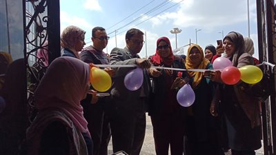 افتتاح معرض تنغيمات معاصرة بجامعة بنها (صور)