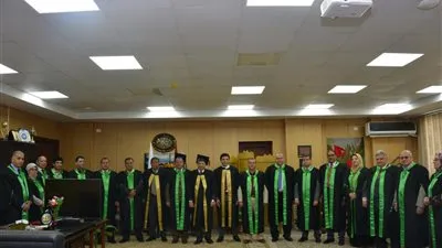 ننشر تفاصيل الجلسة 119 لجامعة دمياط (صور)