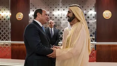 عاجل.. السيسي يستقبل محمد بن راشد بمقر إقامته في بكين