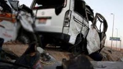 ننشر أسماء المتوفين في حادث تصادم سيارتين بـ