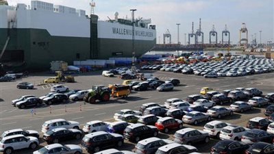 إيرارادت جمارك السيارات ببورسعيد تسجل 149.3 مليون جنيه الشهر الماضي 