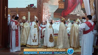 الكنائس القبطية بالفيوم تحتفل بعيد القيامة المجيد (صور)