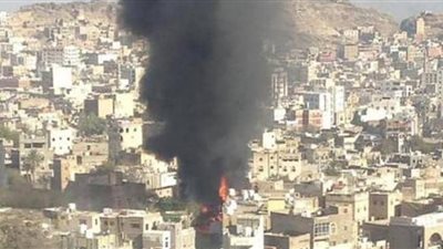 مقتل ستة أشخاص من أسرة واحدة في تعز بقصف حوثي