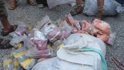 ضبط 293 كيلو حشيش مخدر بمأرب في طريقها للحوثيين