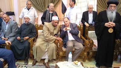 محافظ الفيوم يزور دير الأنبا إبرام لتقديم التهنئة بعيد القيامة المجيد (فيديو وصور)