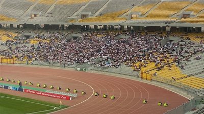 جماهير الزمالك ببرج العرب: 