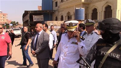 شرطة المرافق تواصل حملاتها لرفع الإشغالات بمحافظة الجيزة