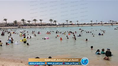 الزائرين: نأتي للاحتفال بشم النسيم بالغردقة منذ سنوات وكل عام نشاهدها كأننا نأتي إليها لأول مره (فيديو وصور) 