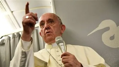 رسالة غريبة من البابا فرنسيس إلى 