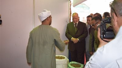 محافظ القاهرة يفتتح معرض 
