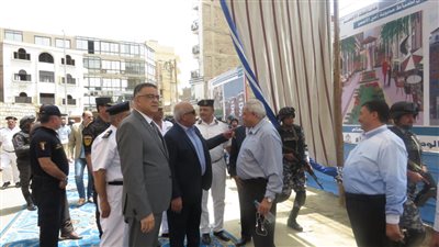 وضع حجر الأساس لمشروع اسكان ضباط الشرطة بالأقصر (صور)