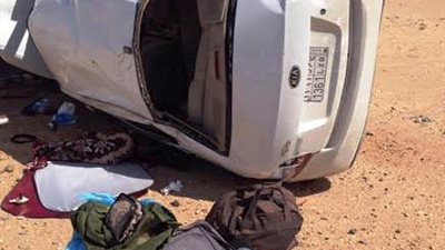 وفاة 8 أشخاص وإصابة آخرين في حادث سير بالرياض