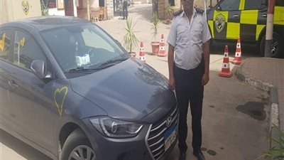 ضبط سيارة مسروقة من مرسى مطروح في الأقصر 