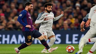 ماذا قدم محمد صلاح أمام ليونيل ميسي (أرقام)