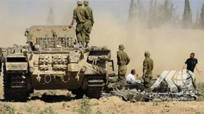 استهداف آلية عسكرية إسرائيلية بصاروخ موجه على حدود قطاع غزة