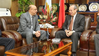 محافظ كفر الشيخ يستقبل رئيس هيئة الأوقاف (صور)