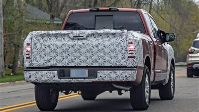 ظهور سيارة نيسان تايتان 2020 المحدثة أثناء اختبارها (صور)