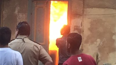 انفجار أسطوانة غاز فى منزل قديم بالغربية (صور)