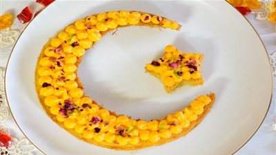 طريقة عمل كنافة بالمانجو والقشطة في رمضان 