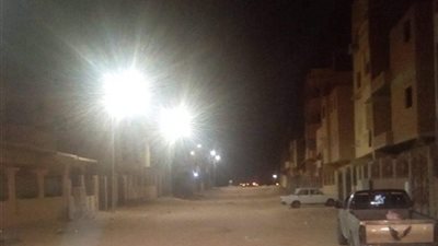  مدينة بدر: تركيب 350 كشاف ليد بمشروع ابني بيتك