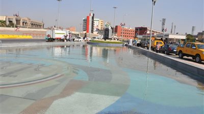 غضب بسبب تحويل نافورة المؤسسة إلى معرض رمضاني بمحافظة القليوبية