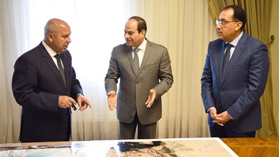عاجل.. السيسي يجتمع مع رئيس الوزراء ووزير النقل‎.. ويصدر توجيهات مهمة